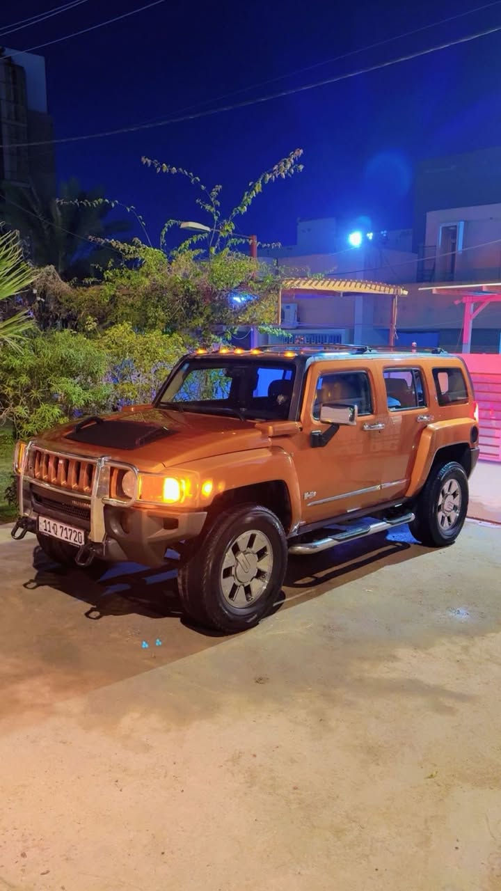 السلام عليكم
رجاء اخوي اقره التفاصيل قبل متتصل 🤍💙

للبيع همر h3 رقم بغداد الجديد سنويه مجدده2007

مكفوله من الصبغ والحادث 

محرك v8 5700 نظيفه جدا  ((ملاحظه/ المحرك البلادي 5 سلندر يعني السياره مزوده ومبدل المحرك واهل المصلحه يعرفون))

تبريد ثلج ، سلايد روف  

سستم صوت حديث

تقرير السونار مرفق بالمنشور  

مابيها اي نقص 🚩((عدا الكير النمره الثالثه تتأخر))🚩

تم تخفيض السعر في حال السياره تحتاج تبديل كير

107 

***********

مكان السياره حله
