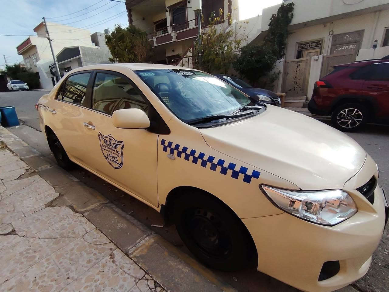 السلام عليكم ورحمة الله وبركاته 

تەکسی بیکاشۆ بۆ فرۆشت 
مۆدێل 2012
5 پارچەی بۆیاخە 
لای چەمەلەغی سەکن کەمێ ناوەوەی گرتوە 
سەنەوی تازەیە تا 2027  
نرخی : 112$

ژم *********** دخان, السليمانية
