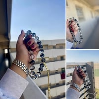 سبحة ريزن • خصلة شعر • لمسات ذهبية