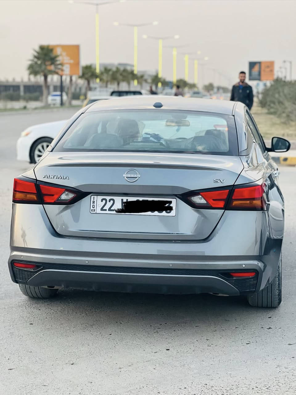 للبيع 
نيسان التيما 2023 فئة sv تشغيل بصمة 
ماشية 55 الف كيلو متر حقيقي
سيارة بأسمي تحويل ثاني يوم 
هزة ماساقطه تنتهي يوم 2026/3/30
سنوية جديدة 
شرط الغرامات 
داخلها شرط جديد كلش
صدر امامي وخلفي بلادي 
كرسي السائق تحكم كهربائي
بيها خمس قطع 
رقم اربيل 
عنواني صلاح الدين /تكريت 
السعر 127$ورقه
للاستفسار *********** اتصال او واتساب
