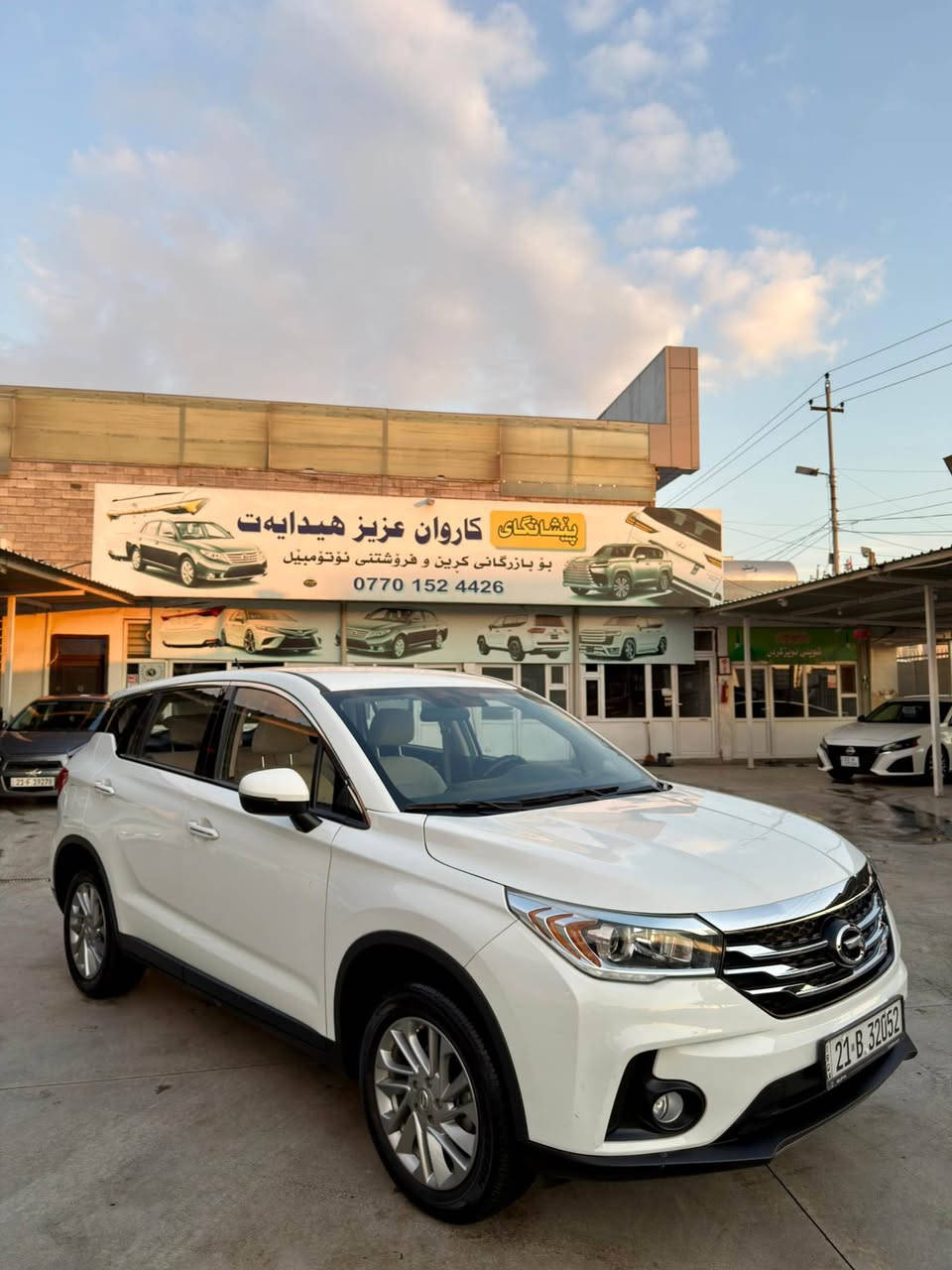 جاک GAC - مۆدیل 2019 
مەکینە ٢٠ تۆڕبۆ - ناو سپی 
🔹------------------
داعمی بۆ داعمی بەشەرت 
بێ بۆیاخ بێ سارد بێ تەرزە 
بێ گۆڕاو بێ کراوە سەیارەکە نمونەلەجوانی هیچی پێوەنیە 
------------------🔹
مواسەفات ( ناوسپی - لید - عاسە - ئاوێنەکارەبای - تەبرید مەرکەزی - جام هیتەر - سێ مۆدی لێخوڕین . ئیکۆ . نۆرماڵ . سپۆڕت . گێڕ تۆماتیک و عادی 
------------------------🔹
گێڕ و مەکینە و کارەبای بەشەرت 
  ٨٥ هەزار کیلۆمەتر ڕۆشتووە 
------------------🔹
تەعویل و غرامە و وەکالەت بەشەرت 
سەنەوی تازەیە تا ٢٠٣١
    سعر ٩٧$
شوێن : سلێمانی 🌅
رەقم مۆبایل / *********** السليمانية, العراق
