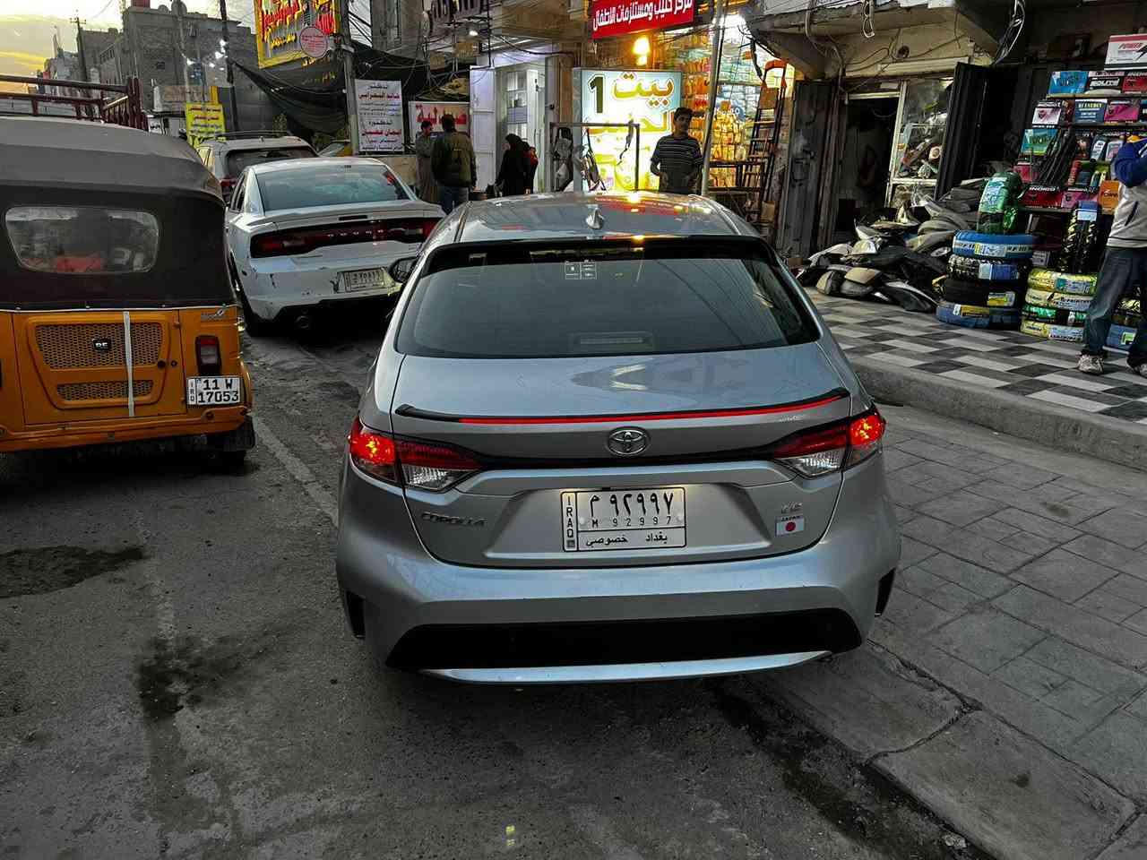 سيارة كورلا 2020 وارد امريكي  LE
حادثه باب وجاملغ ايمن مبدلات وبنيد صبغ توحيد لون بدون ايرباك ضربتها صطحية لالغد ولابدنا  تخم تاير جديد دوشمة ارضية جلد السعر ١٣٨ الاستفسار ***********
