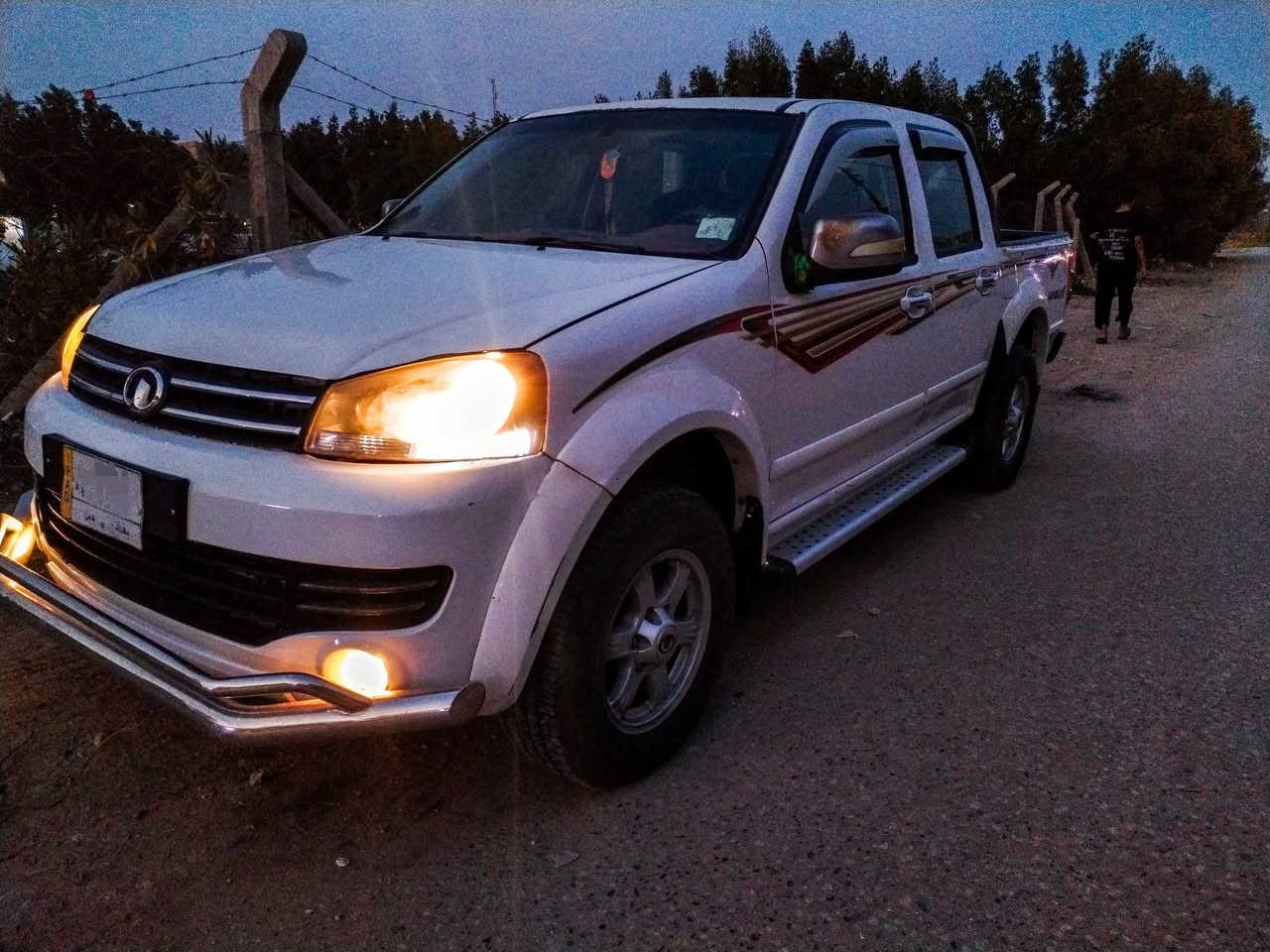 كريت وول موديل 2015 - للبيع او مراوس
المواصفات: 
النوع: كريت وول
الموديل: 2015
الرقم: بابل (ألماني أصولي) 
المكان: بابل
حالة السيارة والضرر: 
اماكن الخطة القديمة 
(موضحة بدقة في الصورة المرفقة 
✅ السيارة مكفولة كفاله عامه من (المكينة الكير الاكسل الشاصي ورقم الشاصي) 
💠 اذا مو شراي لا تتعب روحك واتعبني 
السعر: 85
للتواصل والاستفسار: ***********
