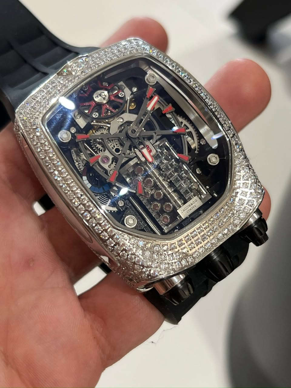 Jacob & Co Bugatti edition
بدي كرستال
اوتوماتيك
سوبر
سير ربل جاكوب
مستعمل نظيف
السعر 220$
المكان اربيل
يوجد توصيل


**إذا كنت صاحب هذا الإعلان وتريد حذفه لأي سبب، رجاءا أرسل رسالة إلى الدعم الفني**