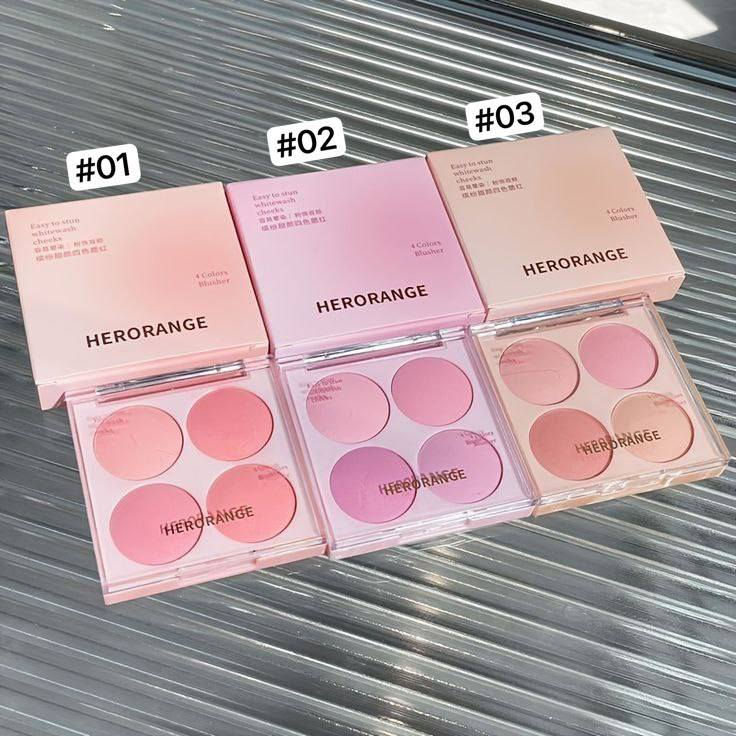 بلاشر   HERORANGE Colors Blusher 4 
البلشر الكوري من herorange يحتوي على اربعه الوان 🇰🇷
بلشر هيراورنج بتركيبة و قوام خفيفة 
🎀- سهل الدمج و ثابت لفترة طويلة 
🎀- سهل الاستخدام و التوزيع على البشرة وينطي مظهرا طبيعي
🎀- ممتاز للاستخدام اليومي
متوفر بثلاث درجات : 
#01 #02 #03

السعر ٦الاف 
🚘يوجد خدمة توصيل لجميع محافظات العراق 🚘


**إذا كنت صاحب هذا الإعلان وتريد حذفه لأي سبب، رجاءا أرسل رسالة إلى الدعم الفني**