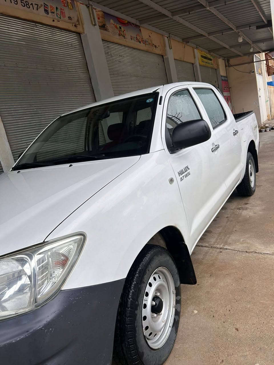 تۆیۆتا هایلۆکس 2010  نموونە 
بێ بۆیاغ و لێدران 
تەقەو رەقە بەشەرت چرکی تێدانیە
سەنەوی تا 2029 بەناو خۆمە
هیچ مەسرەفێکی تێدانیە 
سەیارەکە زۆر جاهیزە 

سـعـر : لە کۆمێنت داوابکە ڕاستەوخۆ بۆت دێت 📥 

گێر و مەکینەو ئەکسل بەشەرت 
هیچ کێشەیەکی تێدا نییە 

ژمارە مۆبایل و ڤایبەر و واتسئەپ  
***********
