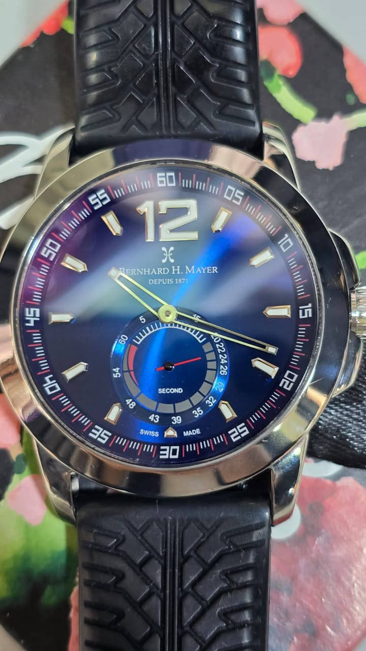 برناردإتش ماير Bernhard H.Mayer
موديل درفت سيلكون نضافه 98 بل100

قطر 44 بطاريه كوارتز ماكنه روندا 
عقارب مضيئه لامينوس
جامتها زفير مضاد للخدش مع طلاء مضاد للانعكاس

سنتر ثواني منفصل 

سعر 280 الف وبيها مجال 

عنوان نجف توصيل موجود


**إذا كنت صاحب هذا الإعلان وتريد حذفه لأي سبب، رجاءا أرسل رسالة إلى الدعم الفني**