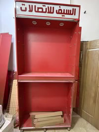 فاترينات عدد 2 مع الجام مالتهن كاملات نضيفات ما بيهن اي ضرر سعر الوحدة...