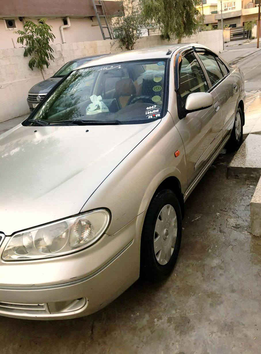 نيسان سني  ياباني موديل٢٠٠٩ كير عادي  رقم اربيل بيه قطعتين  نص صبغ  جاملغ سكن امامي وباب خلف سايق بدون دواخل كير محرك تبريد بشرط بسمي  بيه بطاقة بانزين مكاني كركوك
سعر 93 وبيه مجال 
رقم الهاتف ***********
