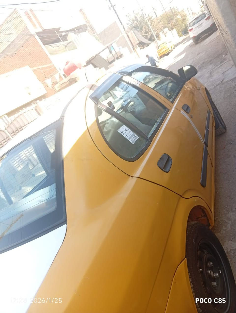 السـلام عليكم ورحمـة اللـه وبركاته
طـيبة موديـل ( 2015 ) 
سيـارة بأسمي مال بـيت
كـير محرك خـير من اللـه ( ترأيك وين مايعجبك ) 
كـهربائيات كلـها جديدة 
تـخم تـايرات جـديد 
نـوزلات + جـويتر + ايـسي + بلكأت + قاعدة فيتبم  جديد 
شـواصـي جديد  
سعـرها ( 36 ) وببـها مجال 
مكـانها بغداد الامـين 
هـاتف ( *********** )
هـاتف ( *********** )
