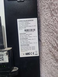 انفيرتر ٤ كيلوواط • استعمال ٤ أشهر • نظام ٢٤