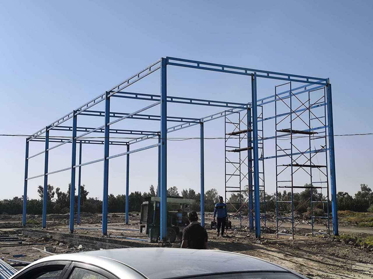 حدادة أبو الجود  لعمل الجملونات 

تقدم لكم البناء بطريقه الهياكل الحديدية 

مجمعات تجارية # جملونات @مخازن @كي سبان 

#مسقفات 

#قاعات دواجن 

بناء حسب المواصفات والمخطط 

نعمل في جميع محافظات العراق

للاستفسار ومزيد من المعلومات
 اتصل باالارقام التالية
***********
*********** واتساب
