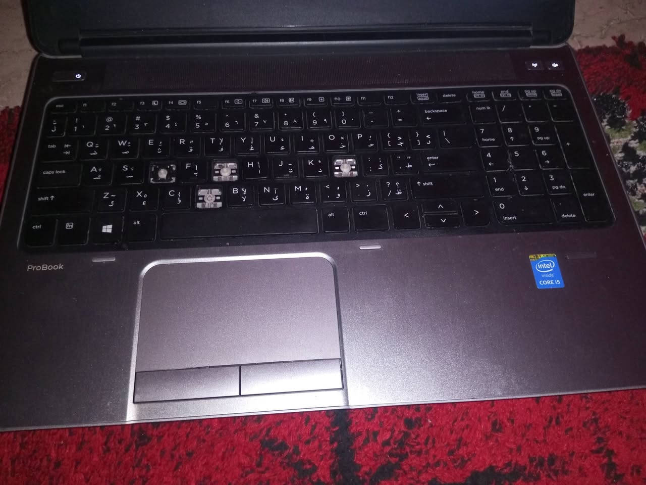 لابتوب للبيع 

hp 

مشلوع اربع دكم فقط 

والباقي مكفول من كل الجوانب

السعر خاص


**إذا كنت صاحب هذا الإعلان وتريد حذفه لأي سبب، رجاءا أرسل رسالة إلى الدعم الفني**