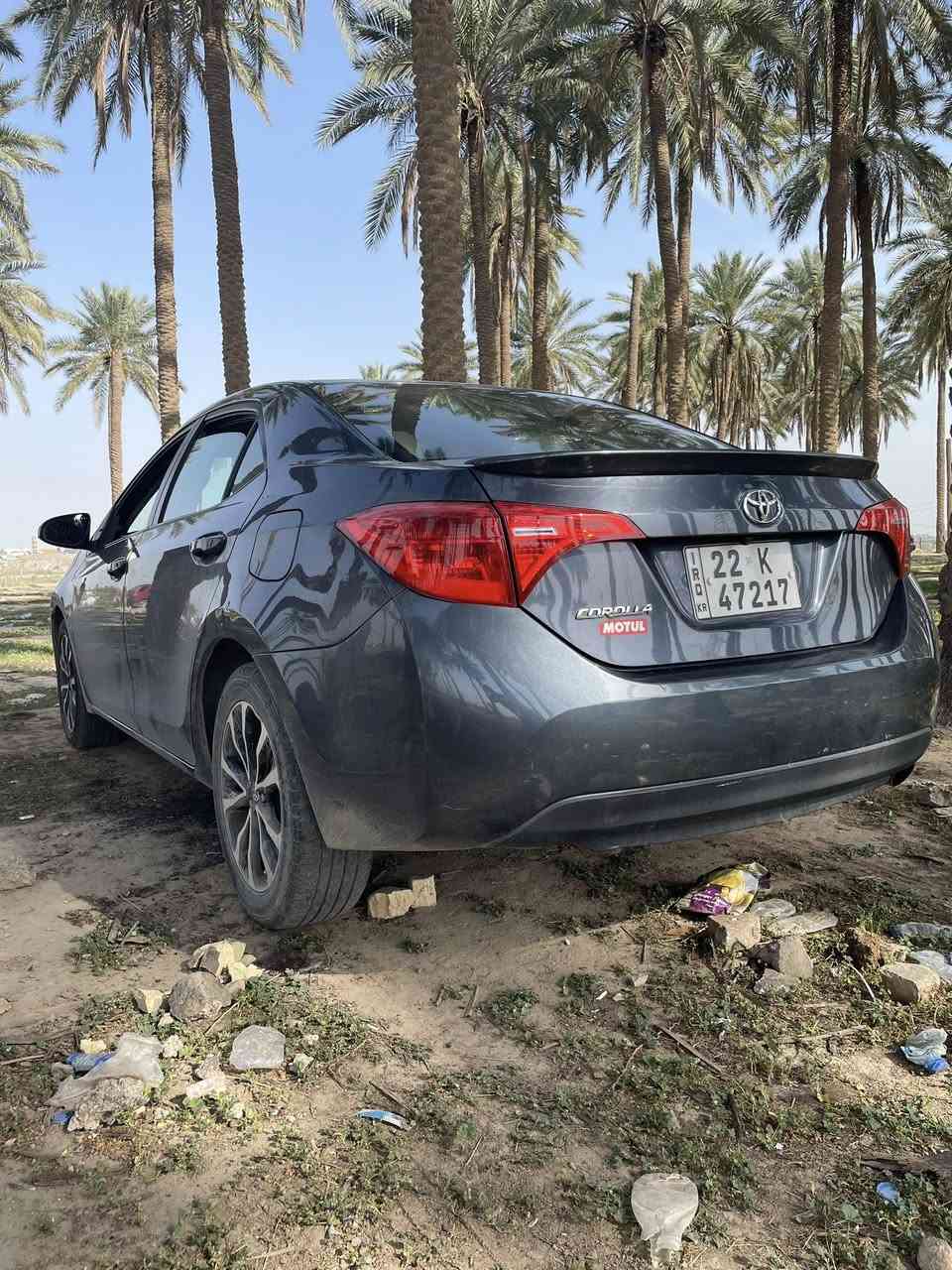 🚗 تويوتا كورولا 2018 - للبيع
السيارة بحالة ممتازة وجاهزة للاستخدام 
📌 تفاصيل السيارة:
• الموديل: 2018.
• المسافة المقطوعة: 100 ألف كم فقط.
• مكان التواجد: بغداد / حي الشعب.
✨ المواصفات والتقنيات:
• بصمة تشغيل + خاصية التشغيل عن بعد.
• رادار أمامي + نظام تنبيه الخروج عن المسار.
• نظام النقطة العمياء (Blind Spot).
• كاميرا خلفية دوارة.
🛠️ الحالة الميكانيكية والإدامة:
السيارة مسوّى لها إدامة كاملة 
• تبديل منظومة الوقود (فيول بمب + نوزلات).
• تبديل بلكات وبطارية جديدة.
• تخم تايرات جديد بالكامل.
📋 حالة البدي (الضرر):
• الحادث: (سرقة) جاملغ أمامي جهة السكن مع الدعامية.
• صبغ جاملغ خلفي (بدون دواخل).
• الايرباكات سليمة (بدون ايرباك).
•ملاحظة بيها حالوب بالقمارة قليل 
السعر 135$ وبيها مجال بسيط 
📞 للتواصل والاستفسار : ***********
