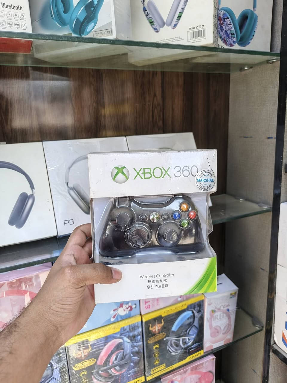 جميع الجوستكات متوفره 🎮
Ps5 
جديد و مستخدم
Ps4
جديد و مستخدم
Ps3
Ps2
اكس بوكس العادي
اكس بوكس360
بغداد مدينة الصدر
توصيل متوفر للجميع المحافظات
***********
