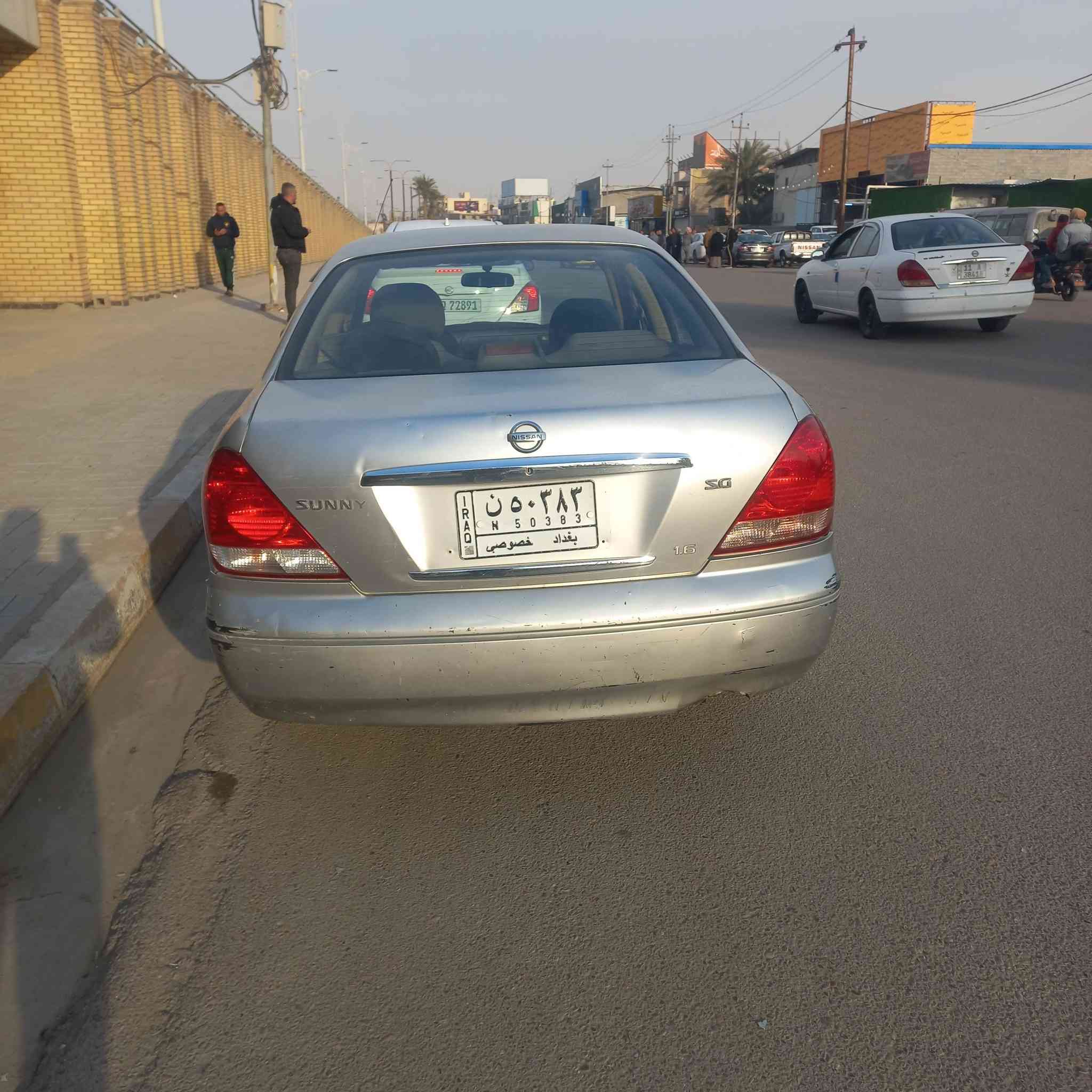 سلام عليكم نيسان سني ياباني ٢٠٠٦ بيها طخة بل جاملغ لأيمن وبنيد مبتل اصلي السعر ٧٧بيهامجال للطيبين ***********
