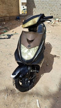 دراجه سكنس للبيع كلاجات رياضي صالنصه بها اكزوز بوشه 55 سلف 55 شلعه معد...