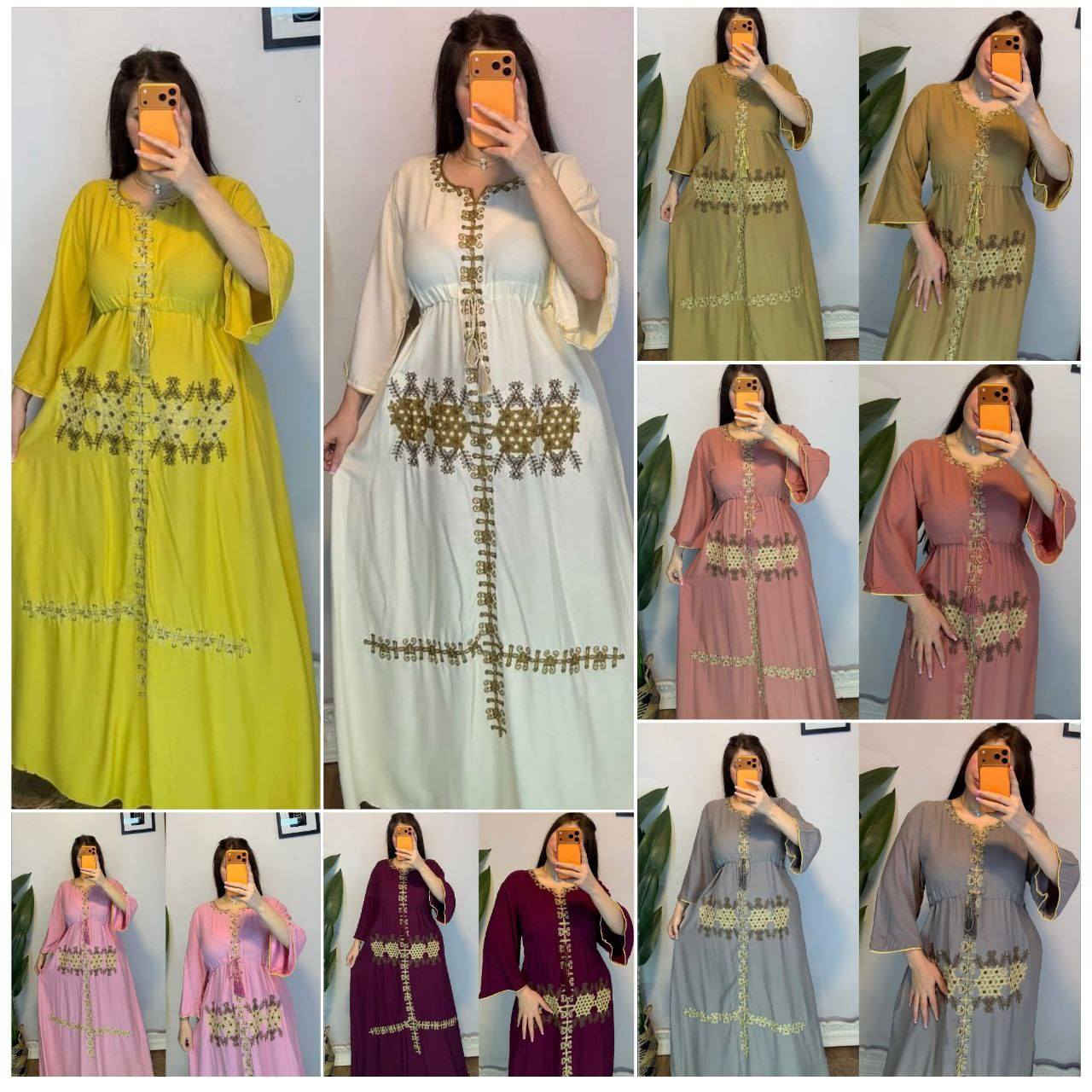 دشداشه نسائي دبل كلوش تطريز  

الخامه كشمير ايطالي اصلي 

القياسات من 2XL الى 5Xl  

سعر الدرزن 12 قطعه 85 الف  
اقل طلب نص درزن
متوفر مفرد

الدرزن يجي 6 الوان 4 قياسات استندر

للحجز  مراسلة صفحه
https://t.me/bcdgkhcsegjknmkomn


**إذا كنت صاحب هذا الإعلان وتريد حذفه لأي سبب، رجاءا أرسل رسالة إلى الدعم الفني**