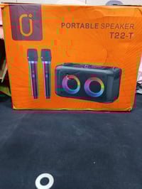 سبيكر راقي • مايك ×٢ • شاحن تايب سي