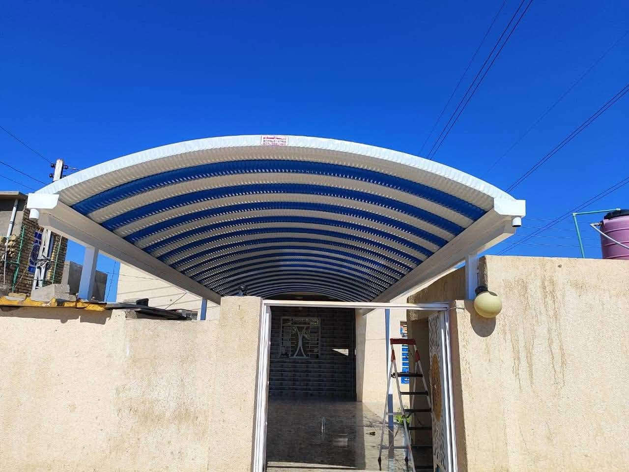تميز معنا بأجمل تصاميم المضلات 
وحافظ على بيتك وسيارتك من اشعة الشمس في الصيف ومطر الشتاء 
تصاميمنا تضيف لمسة تجميلية لبيتك 
من خلال مطابقة الالوان مع واجهة المنزل 
الحداد ( المهندس ) متخصصة في انتاج وتنفيذ المضلات الخارجية والجملونات 
والكرفانات  
وبأحدث التقنيات من خلال فريق عمل متخصص ومتمرس بالعمل   
اتصل بنا الان واحصل على عروض الاسعار 
على الرقم 
📞***********

العنوان واسط نعمانيه
