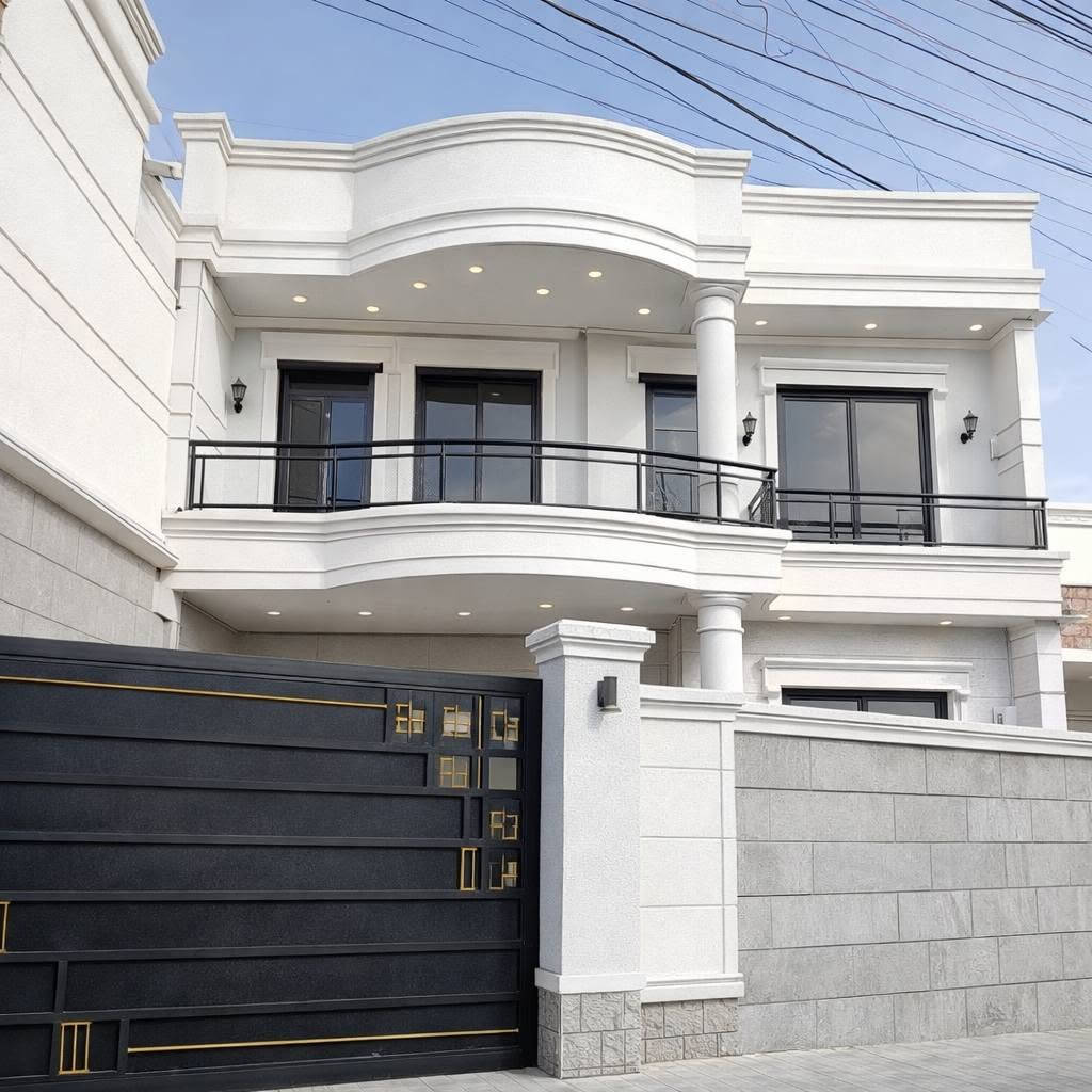 بيت مساحة 250 متر 4 غرف نوم
صالة مطبخ خدمات صحية منور عل غرف منور عل خدمات 
 شغل كلش مرتب نضام تركي 
علا شارع عرض 22 متر مي وكهرباء 
طابو زراعي سند 25 
سعر البيت خاص 
إلاستفسار *********** واتساب

البيت نقص وجهية بس فول درجه اولى

هاي الوجهات صممتهن بالذكاء الاصطناعي وجهات البيت
