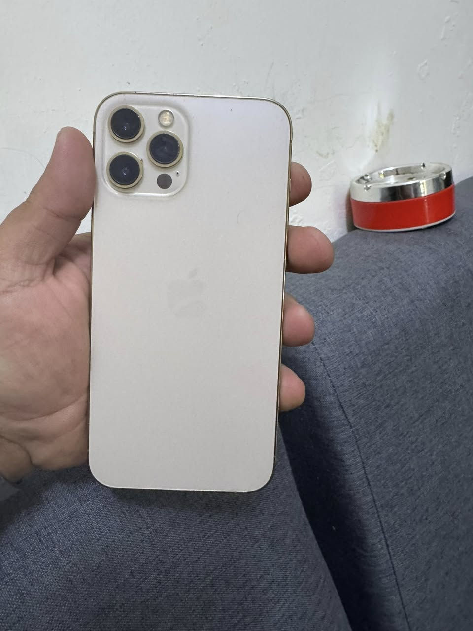 ايفون 12 برو ماكس للبيع سعر ٣٧٥نضيف شخط مابي مبدل شاشه ٣خيارات فيس ايدي شغال


**إذا كنت صاحب هذا الإعلان وتريد حذفه لأي سبب، رجاءا أرسل رسالة إلى الدعم الفني**