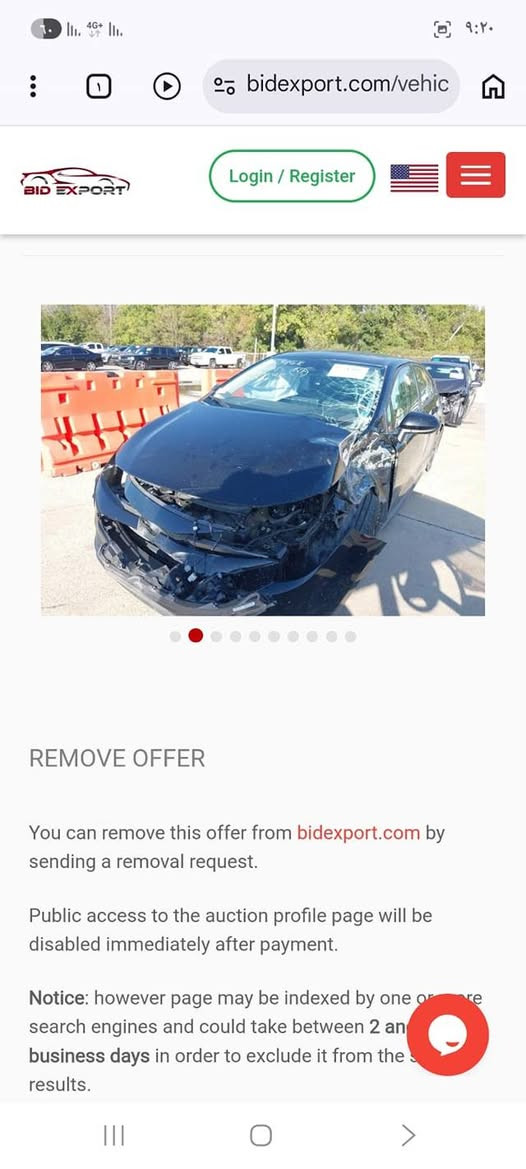 سلام عليكم كورلا موديل 2024 امريكي  حادث جاملغ فقد تبديل  رقم اربيل  العنوان بغداد الاستفسار ***********
