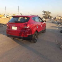 توسان خليجي موديل 15رقم بغداد تحويل فول بنراما صار بيه حادث سيارة ابيع...