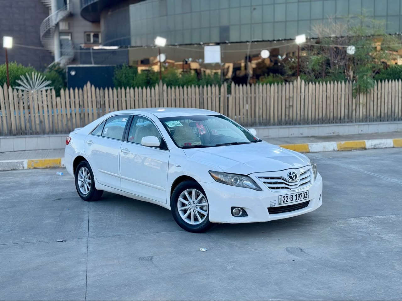 تويوتا كامري موديل ٢٠٠٨ خليجي 

سعرااا ٩٢ و مجال قليل 

مكااان كركوك اسكان 

بيها  ٣ قطع امامي صبغ بدون دواخل بدون ايرباك و
شبر بارد ب قمارة (صقف) 
محرك ٤ سلندر بشرط بدون صوت و بخار و صرف 
سيارة جاهز   مابي دينار مصرف 
تحويل و وكالة بشرط ثاني يوم 

اسيا ***********
كورك *********** كركوك, العراق
