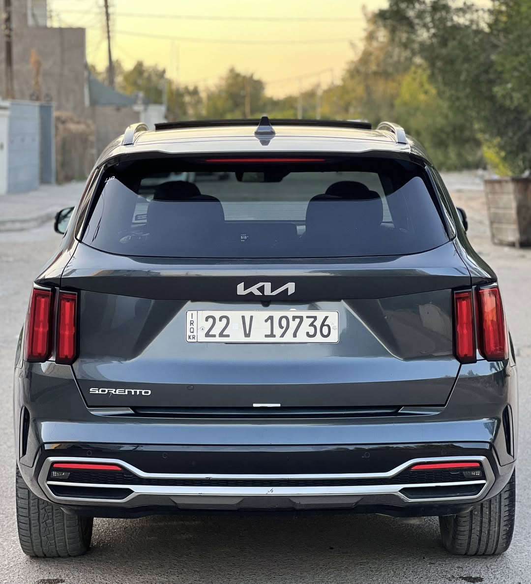 سـورنتو (2023) SX مرقم بسمي فول
حادثه تبديل لدعاميه فقط شاصي لغد مكفول 
فول مواصفات بصمه بنراما جلد كراسي كهرباء
رادار ( 7 راكب 4 سلندر ) تيربو بغداد الزعفرانيه 
السعر (220)$ الاتصال ( ***********)
