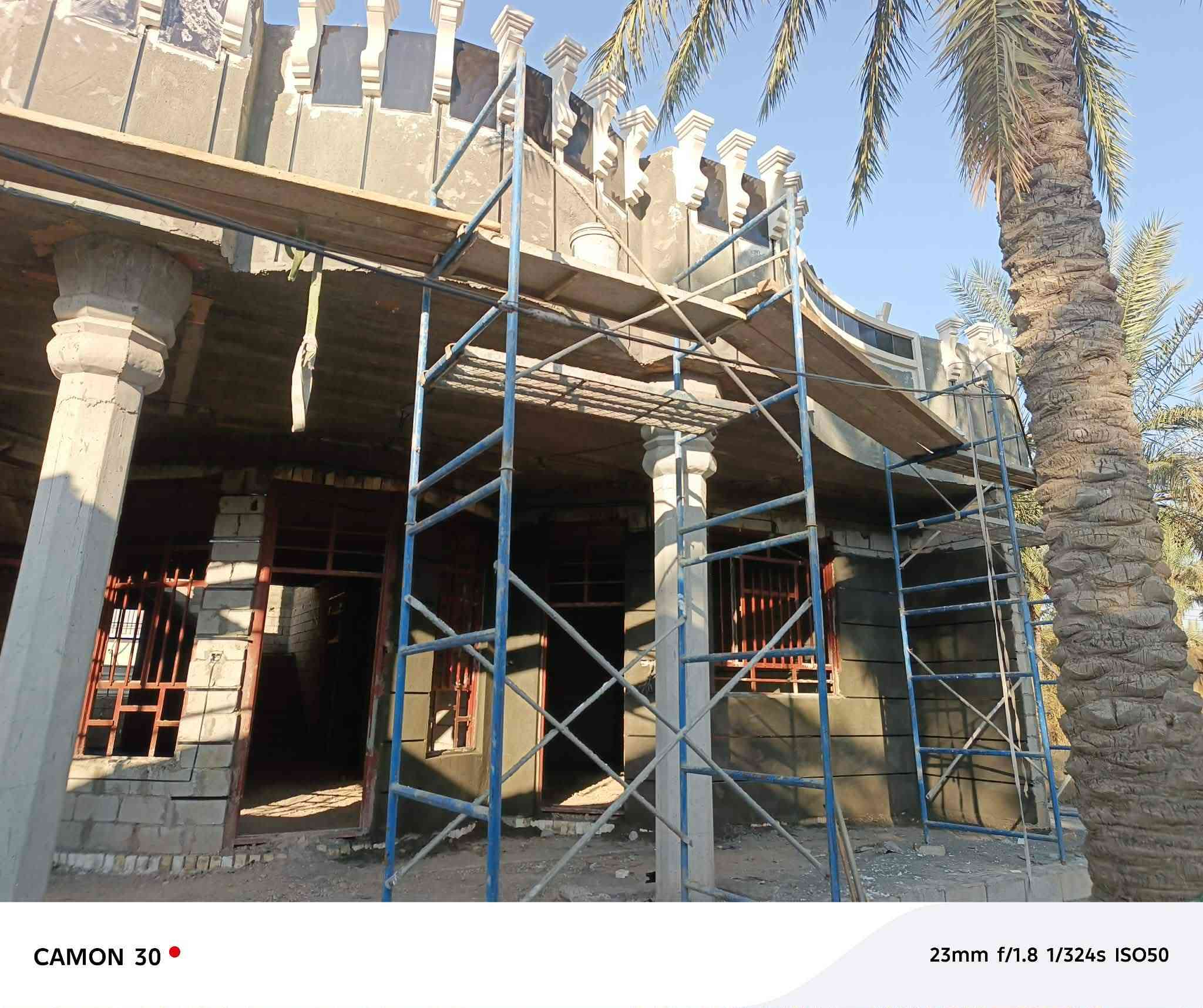 سلام عليكم عمل واجهات ديكورات ولبخ سمنت جص بياض كادر مختص***********
