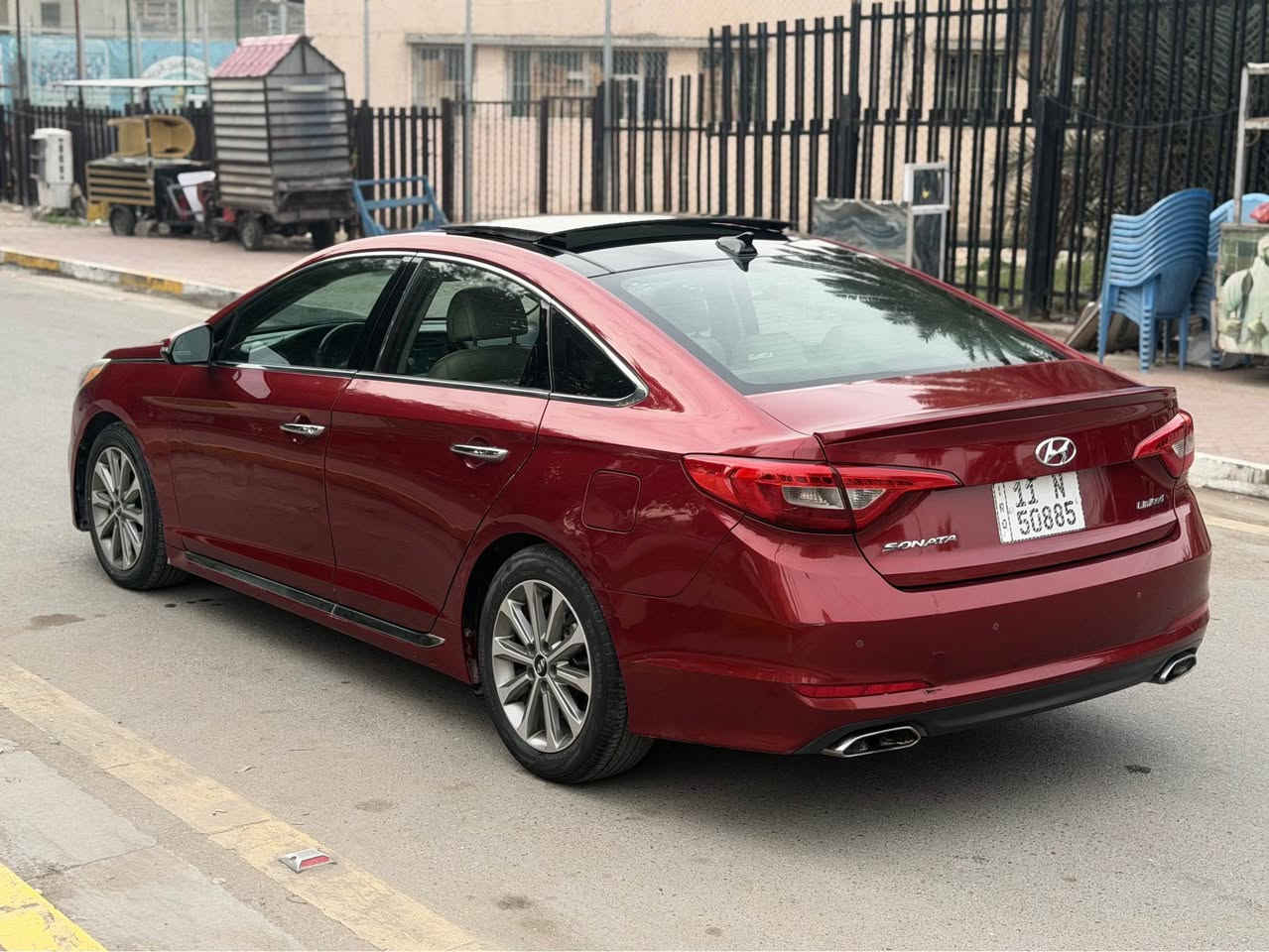 يالله
السلام عليكم
للبيع هونداي سوناتا 2016 ١/١  VIP لمتد
رقم بغداد باسمي
 وارد امريكي حادثها جانبي بابين وجاملغ مبدلات بدون قطرة صبغ
وبيها كلير امريكا جاملغ وباب
شواصي لغود كفاله 
ايرباك برده فقط
حجم محرك 2400  
المواصفات :-
بانوراما 3 طگات
داخل جلد 
نضام ترحيب عند الاقتراب 
بصمه + بصمه ابواب + صندوق  
سايد بريك بصمه
ويل كب  18 سبورت 
شاشه كبيره لمس تدعم ايفون + گالكسي
جي بي اس 
كامره دواره خلفيه 
رادارات جانبيه اماميه
نقطه عمياء بالمري
سماعات انفنتي 
دمام بلادي امامي خلفي وبالبيبان هم
تبريد بيانو شاشه مفصول 
كير اوتو + عادي 
فول تحكم ستيرن جهتين 
مثبت سرعة cruise control 
 كشنات كهرباء امامي الاثنين 
تدفئه تبريد كشنات اماميه
تبريد قطعتين 
يدات نيكل
دوسات نيكل SONATA بلادي
لايت عالي زنون بلادي
لد امامي نهاري 
لد بكلايت خلفي بلادي
صندوق ذكي عند الاقتراب ينفتح 
ثلاث انظمه قياده  Eco + Normal + sport 
حساس اطارات 
شاشه اظهار وتنبيه الاعطال 
بلوتوث + 3 مخارج USB 
نطام مانع انزلاق Abs+ اضائه الاناره الداخليه درجات 
يدات الباب لدات اضائه + ترحيب  
مكاني بغداد / اعضميه
السعر 124
الرقم *********** بغداد, العراق
