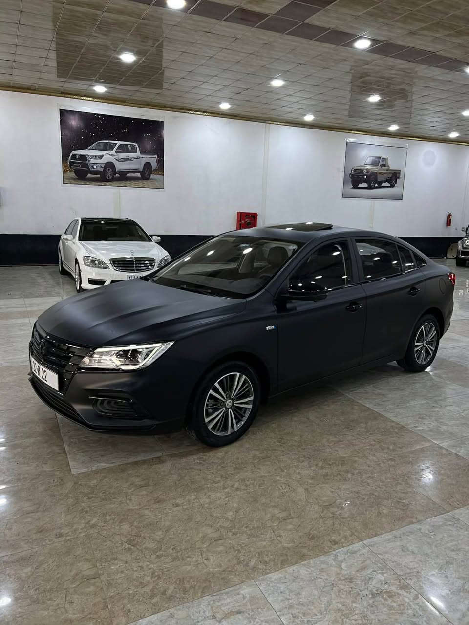 Mg5مۆدیل ٢٠٢٤ فول فولە رەنگی رەشە کامل کرایتە رەشی مات ppfکرایە  مۆبایل //***********سفرە تەنها ١٠٠٠ رۆیئە أربيل, العراق
