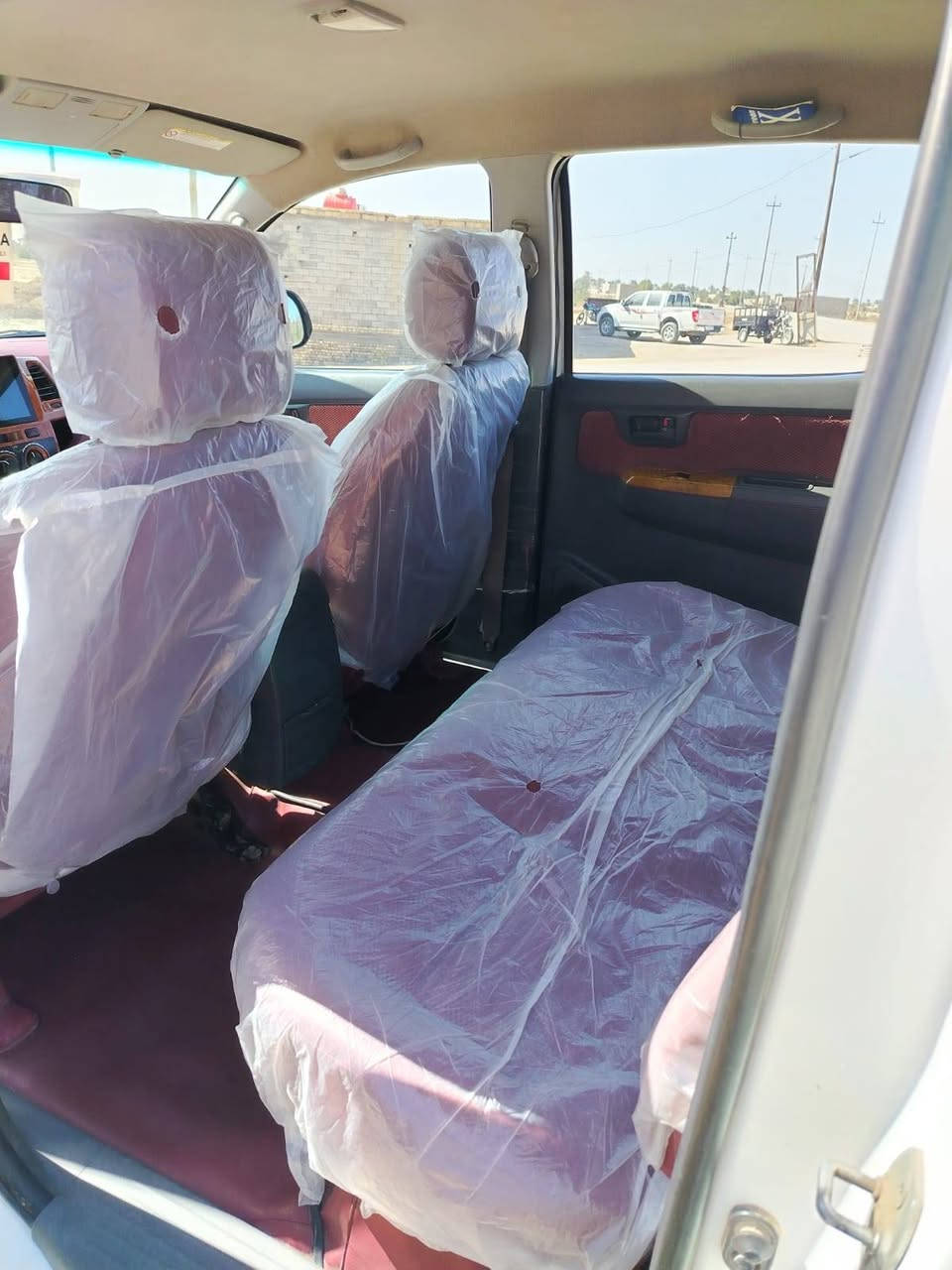 سلام عليكم تيوتا هايلكس2013 فرويل رقم مثنى مداور ثاني يوم مكفوله كفاله عامه مكينه كير شرط كير عادي  فرويل دبل رباعي السعر 190 وبيه مجال *********** مكان سماوه ال عبس
