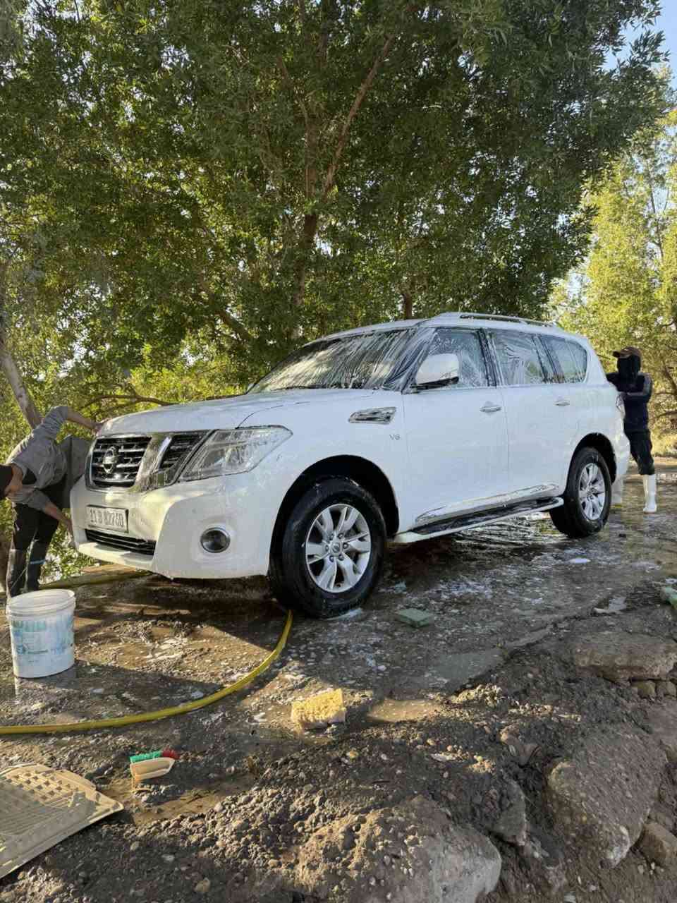 السلام عليكم 
نيسان باترول SE 2010 كفاله عامه من الصبغ والتبديل والفتح والضربه ومن كلشي 
المحرك بدون طاحونه الصغير المرغوب
رقم بغداد بآسمي سنويه 2030 
مكينه وكير شرط 
فول مواصفات للاخير فتحه حساسات منظومه لايتات زنون 
الفوريل شغال وكل وضعيات القياده شغاله
حداديه وتخم تاير جدد شرط قبل يومين مكمل حداديتها واليوم سويت الها ميزانيه السياره شرط من الدعاميه لدعاميه بدون نقص وجاهزه والتراي وين مايعجبك

مكاني سماوه الرميثه 
*********** 

السعر 185 $
