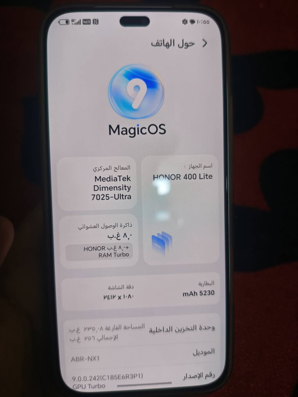 السلام عليكم قطع نظيفه لك
235


**إذا كنت صاحب هذا الإعلان وتريد حذفه لأي سبب، رجاءا أرسل رسالة إلى الدعم الفني**