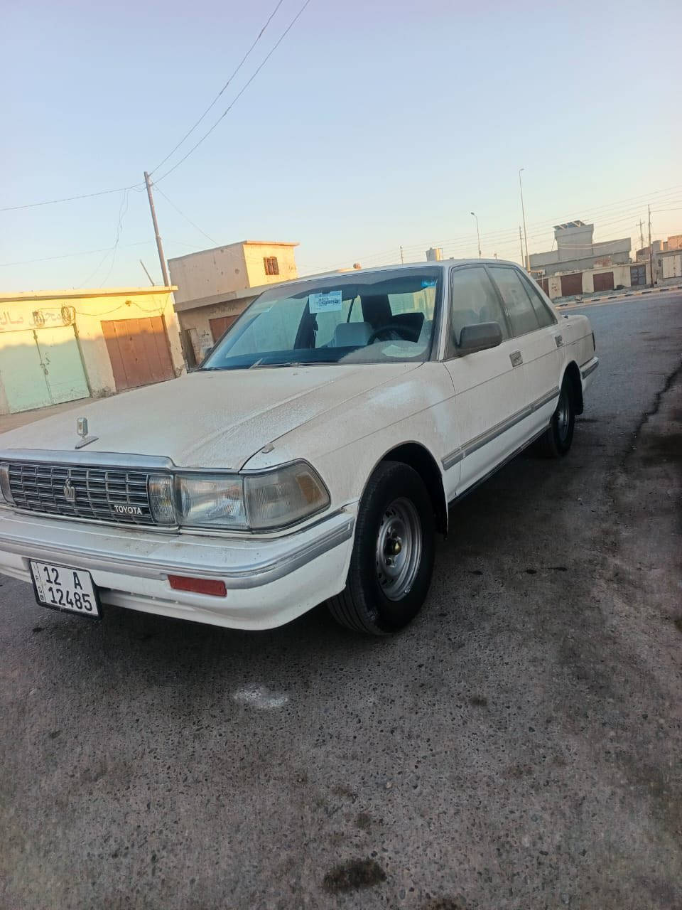 إسلام عليكم  كراون سيدان
1990  بلادي 

ماشيه 102 

مكينه بلادي 5M

كير عادي 

تدفئه تبريد 

وضع بلادي 

مكفوله كفاله عامه 

مكينه وكير وحداديه شرط 

تبريد 3قطع   سياره على وضع شركه 

ما بيها نقص 

 ويل عادي. وياها طخم كبات بلاديه 

طخم. تاير جديد

كلها شغاله ما بيها نقص 

رقم نينوى مشروع وطني سنويه 2030

السعر 95وبيها مجال 

مراوس حسب القناعه 

مكان صلاح الدين بيجي الحجاج

رقم ***********
