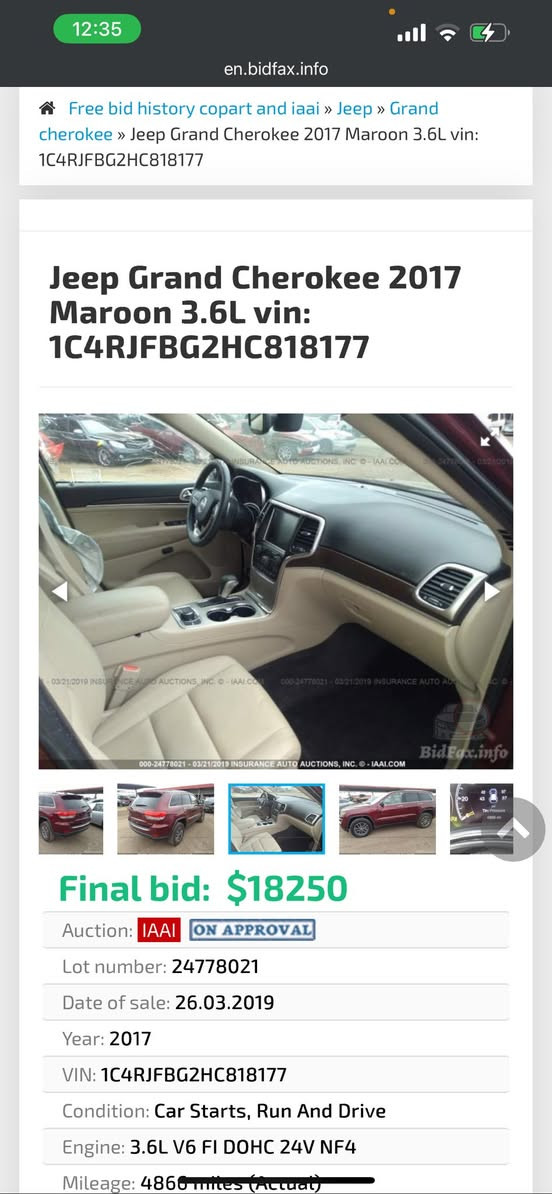 السلام عليكم

جيب 2017  

رقم أربيل جديد سنوية وهزه جديده 

السيارة ب اسمي وعليها كتاب تضليل ب سنوية  

بصمة أبواب 

بصمة تشغل 

كشن كهرباء

تشغيل عن بعد  

جنطة كهرباء 

كشنات تدفئة تبريد

السيارة طابة من امريكا بيها بخات صبغ مثل مامأشر عليها ب صور امريكا تقريبا  ٤ قطع بيها بخ ع كد جف الايد فقط بدون ايرباك بدون دواخل بدون شاصي بدون اي حادث 

 

ماشية ١٣٠ ميل 

السيارة جاهزة مابيها اي نقص 

 مكينة جديدة 

صدر جديد

تخم تاير جديد   

مكانها بغداد  

السعر ٢٠٥ وبيها مجال بسيط

للاستفسار/ ***********
