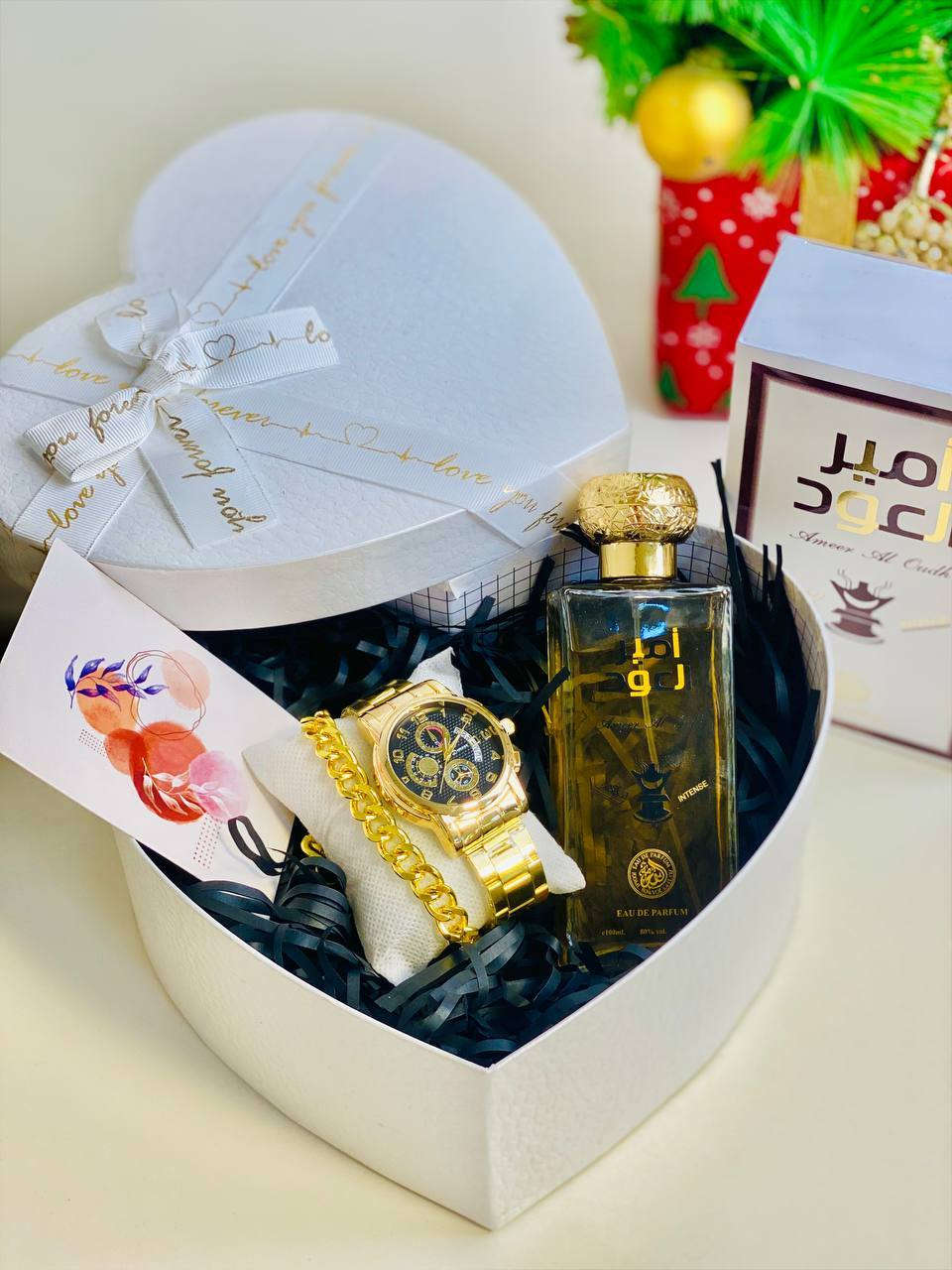 للاستفسار والحجز واتساب ***********
🎁 بوكس رأس السنة وجماله 🎁🎁
الغراء والغرام 💋❤️‍🔥😍
🖤بوكس ساعة رجالي🖤ماركة SHEIN 
لأنكم تستحقون كل شي مميز وفرنا لكم أجمل بكج مميز رجالي من ماركة شي آن SHEIN 🖤
🔥🎁أمير العود Ameer Al 🎁Oudمن أقوى عطور الإماراتية 🇦🇪😘يتميز بالفخامة والفوحان ❤️ 
😘 كارت العبارة حسب طلب ك/ج 😱💋/
🚘يوجد خدمة توصيل لجميع محافظات العراق ٤ الاف
