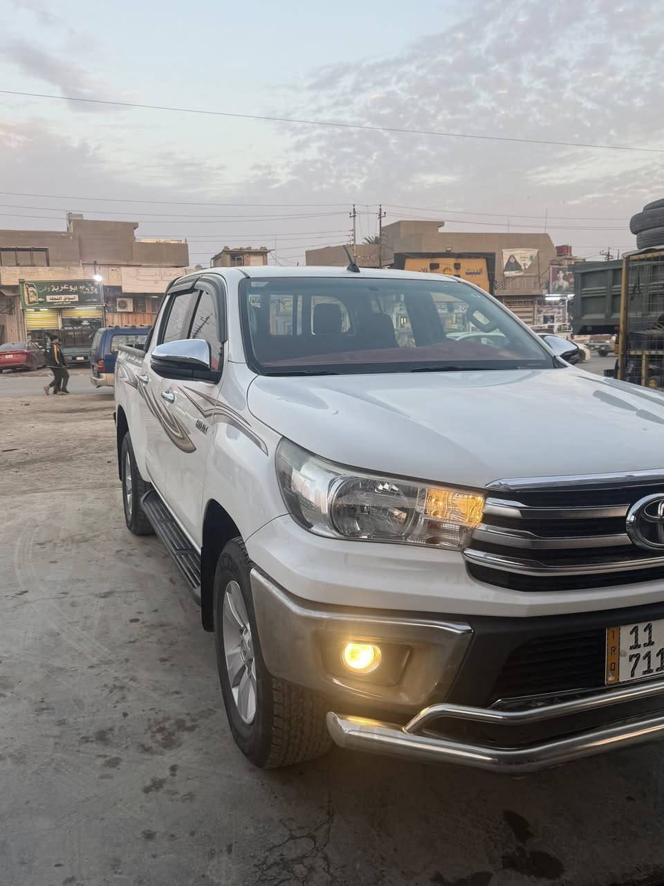 سلام عليكم بيكم هاييلوكس 
2018 السونار موجود بل منشور 
للبيع فقط            السعر 265
للستفسار ***********
بغداد.
