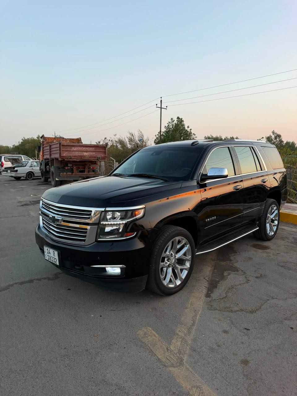 للبيع ‏ CHEVROLET  PREMIER
تاهو (2019) بريمير خليجي وكاله المنصور 

 ماشيه(130) الف / مكفوله 

المواصفات                       

فول مواصفات ١/١

٨سلندر

سلايد(فتحة قمارة)

كراسي جلد اصلي

كراسي اثنين كهرباء

كراسي هزار(عند اقتراب السيارة من اي شي)

كراسي خزن(ميموري)

كراسي(تدفئة+تبريد)

كراسي خلفية كهرباء

كراسي خلفية تدفئة

تبريد خلفي شاشة

شحن الهاتف لاسلكياً

رادار امامي وجانبي

كروس سرعة

داتا شو DATA SHOW

٣ بصمات

فول تحكم استيرن(جهتين امامي+جهتين خلفي)

استيرن كهرباء

استيرن تدفئة

شاشة عرض الاعطال

صندوك كهرباء(شفط)

نظام السير على الخط

دبل كير(عادي+اوتوماتيك)

دبل حساس(امامي+خلفي)

نظام تحكم بمستوى الضوء الداخلي

مانع تزحلق

پدل كهرباء(تحكم كهربائي بالبريك والبانزين)

فور ويل

شاشة امامية كبيرة اصلية

شاشة خلفية DVD اصلي 

كامرة خلفية 

تشغيل عن بعد

قاصة سرية

دوسات كتابة CHEVROLET

اشارة بالمري

مري كهرباء(شفط)

لايت عدسة زنون

لد امامي

سستم_صوت

داتاشو كبيره 

كيجات ديجتال 

موصفات لبريمير بعد معروفه

مكان السيارة ناصريه حي اور

***********
