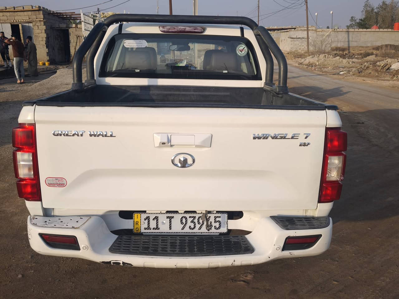 السلام عليكم …
  🚘 للبيع : كريت وول ونجل 7 كاز2020
ونكل 7 وكالة نهج العراق رقم بغداد بأسمي سنويه 2031 

💥 المواصفات //
🔧 محرك قوي و اقتصادي 2000 تيربو
استهلاك الوقود 8.9 لتر كل 100km 
 السياره باسمي تحويل ثاني يوم 
✔️ كير عادي 6 سرعات 
✔️ مثبت سرعة 
✔️ بلوجكتر ذكي
✔️ كشنات جلد / كشن السائق كهربائي
✔️ مكيف ممتاز ❄️
✔️ نظام ABS و ESP
✔️ شاشة + بلوتوث 📱
✔️  كاميرا خلفية 🎥 + حساسات
✔️ مناسبة للعمل والسفر
✔️ بطارية جديدة 100W
✔️ كروز مثبت سرعة
✔️ بلوجكتر ذكي
✔️ نضام مراقبة ضغط الاطارات TPMS
✔️ اطارات ياباني هايلوكس 2024
  امامي دنلوب خلفي برنجستون قياس 265/70/16
السياره استخدام شخصي وكفائتها عاليه
وعليها ادامة كاملة فول مواصفات العدة كاملة وياها
فور ويل خفيف وثقيل مع دفلوك تلقائي لمحبين البر والرحلات جاهزة السيارة 
فقط بيها طخه بالباب العبري وره السائق مال دراجه والصفحه الثانيه بيها طخه زغيره كلش موضحه بالصور 

او مراوس جمسي سيرا أو سلفرادو 
السعر 125 وبيها مجال مكان البصره ناحيه السيبه 
***********
