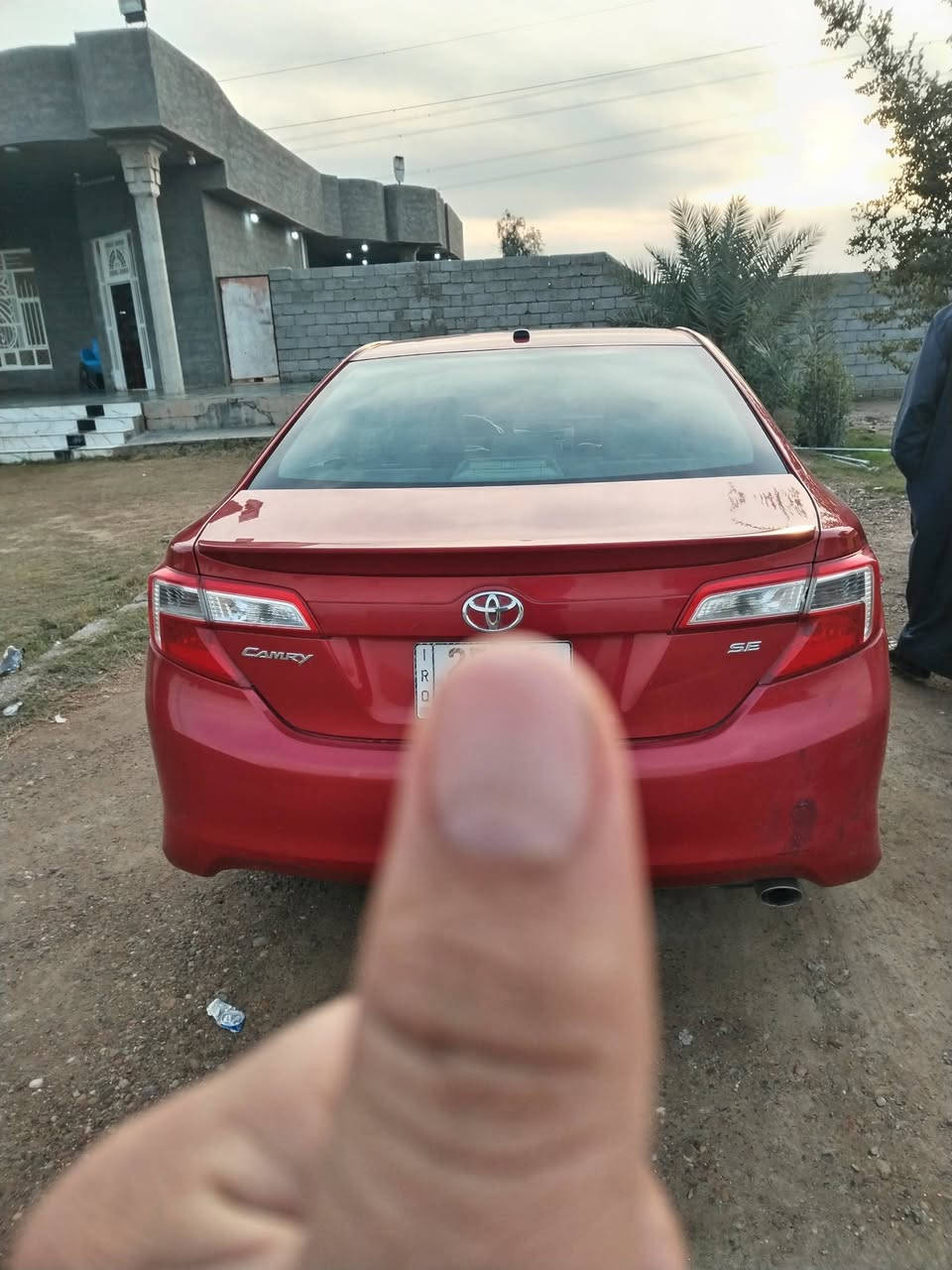 كامري ٢٠١٣ ورد أمريكي حادث بنيد أبدل ولجاملق نفسه أمصلح رقم أنكليزي بسمي مكان السياره بغداد ألسعر ١٣٥ورقه
***********
