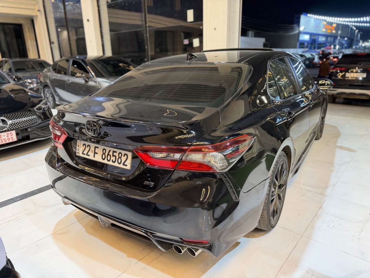 تویوتا کامری مودیل ٢٠٢٢ وارد امریکی
موصفات se plus
بصمە ،سلاید ، تشغیل عن بعد ، کیج الکترۆنی ، کشن هیتر ،
کشن جلد. ، 
رقم شانصی موجود
سعر ١٨٢ ورقە
مکان اربیل
رقم
*********** أربيل, العراق
