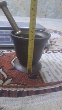 ورحمه الله وبركاته               هاون عددها 2ابو الانگر الارتفاع 15او1...