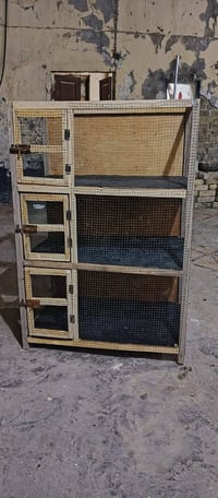 قفص • ١٢٧×٨٠×٦٠ • بابل المحاويل