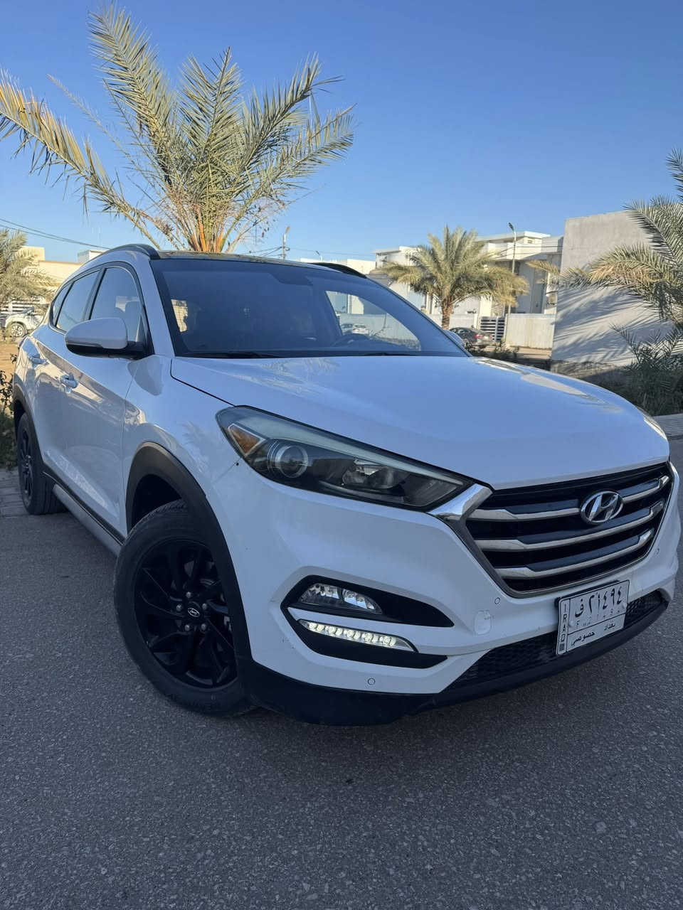 الهم صلي على محمد
توكسان وارد أمريكي بيه جاملغ امامي فقط 

2018 بارد مواصفات تحكم اشاير بل المري حساسات خلفيه وأماميه سقف بنوراما كشنات تدفئته تبريد  رقم بغداد السياره جاهزه تخم تاير جديد حداديه جديده ويل اسود 

مكينه جديده ما مفتوحه العنوان النجف 

السعر 145 وبيه مجال شويه

موبايل ***********
