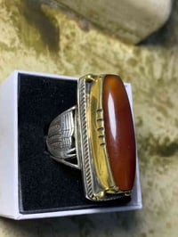 خاتمين • عقيق ازرق • عقيق كبدي