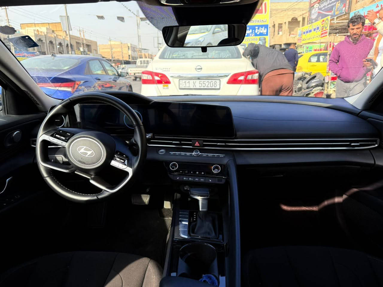 السلام عليكم النترا 24 ماشيه 25 مشي امريكا سياره بدون صبغ سياره جديده فول السعر 177 //***********
