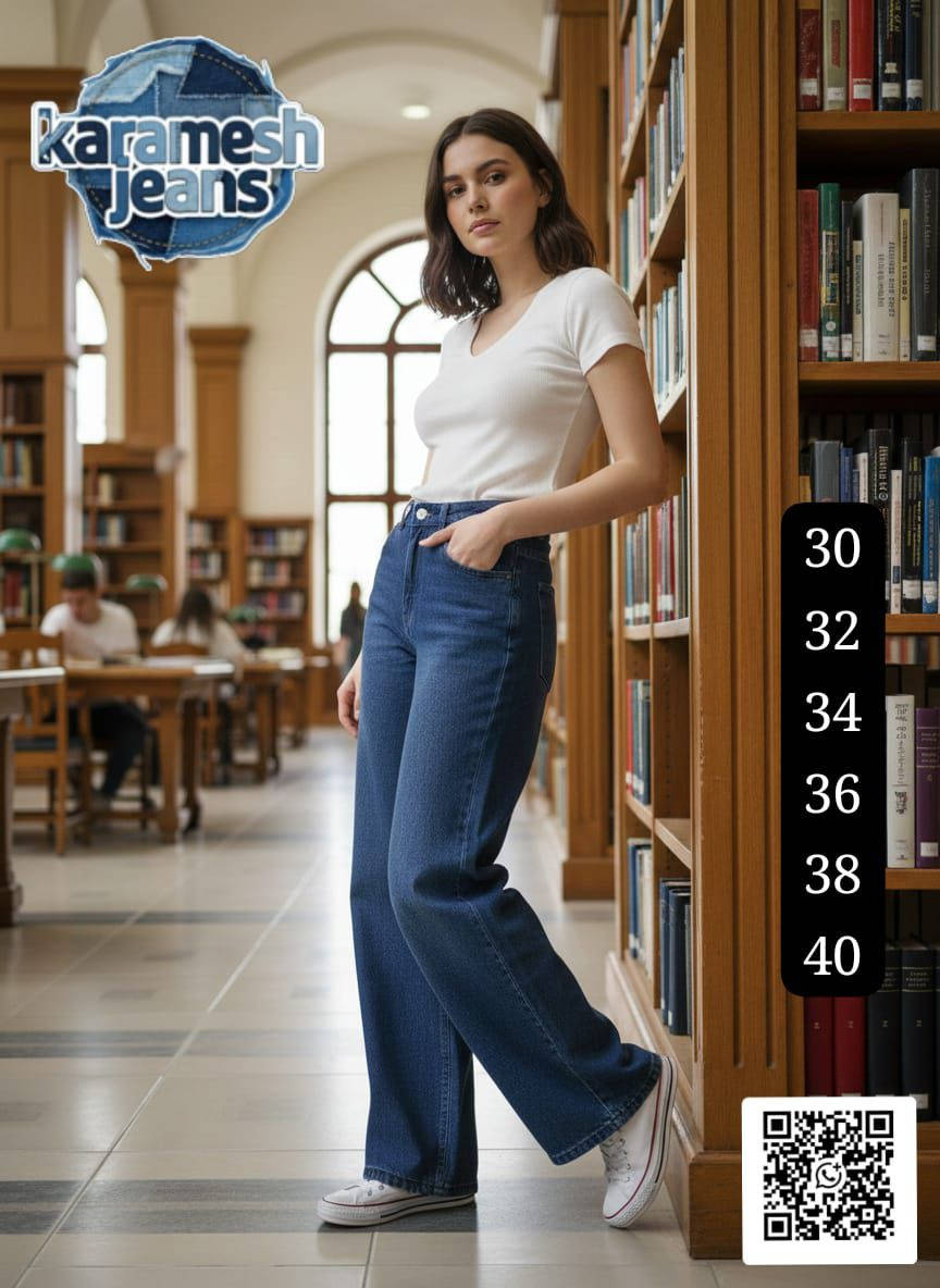 📍مفيش لون من الوايد ليج هتحتاجيه , الا و  karamesh jeans هتوفرهولك 🥹✨
==============
📍كل لون اشيك من التاني ، وخامته تحفه و هتخليكي مرتاحه طول اليوم ❤️✅
===============
▫️الموديل:  وايد ليج حريمي 
▫️المقاسات : من 30 ل 40 
▫️السعر : 💌

📌العنوان : سمنود شارع بدريه للاحذية بجوار محلات سندريلا ومحل رومانس وأمام محل ابو حمرة للملابس الجاهزة
🏢


**إذا كنت صاحب هذا الإعلان وتريد حذفه لأي سبب، رجاءا أرسل رسالة إلى الدعم الفني**